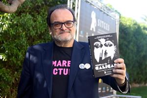 El co-coordinador del llibre 'Sombras de Caligari' Jordi Sánchez-Navarro al Festival de cinema de Sitges. ACN