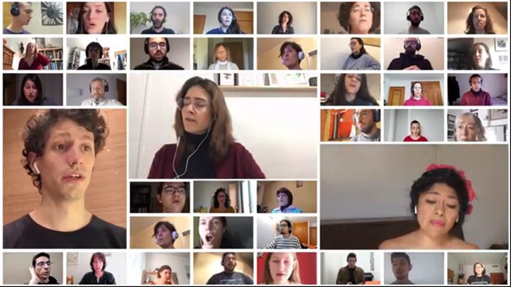 El compositor igualadí Carles Prat llança una nova proposta de cor virtual amb una peça creada per a l'ocasió. EIX