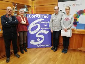 El Cor-Orfeó Parroquial del Vendrell celebra el 65è aniversari de la seva fundació. Ajuntament del Vendrell