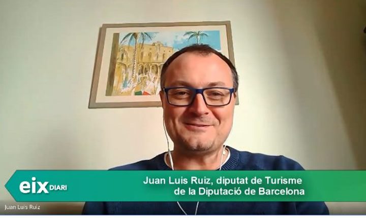 El diputat vilanoví Juan Luis Ruiz, responsable de Turisme de la Diputació de Barcelona. EIX