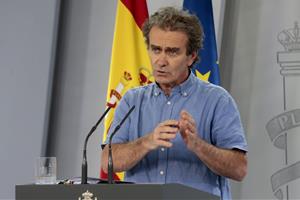 El director del Centre de Coordinació d’Emergències i Alertes Sanitàries, Fernando Simón, aquest 10 de juny del 2020. Pool Moncloa/JM Cuadrado