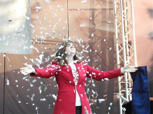 El Festival Dona-Art en Femení de Sitges defensa la cultura en viu amb un format reduït pel coronavirus. Ajuntament de Sitges