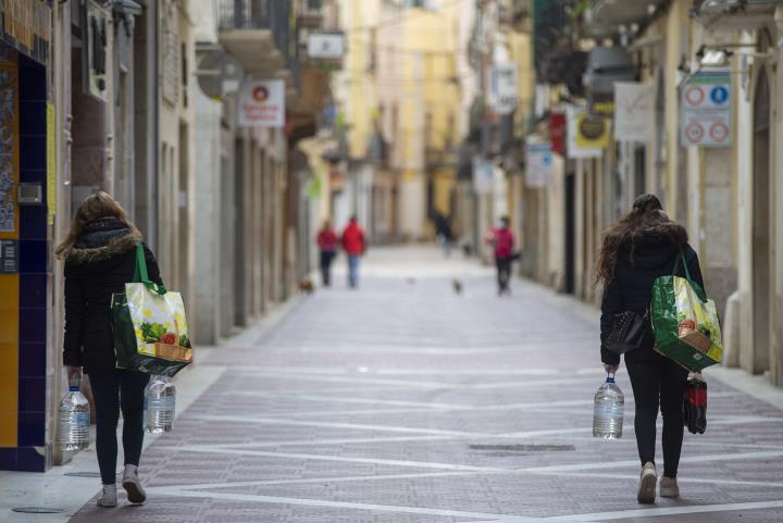 El govern espanyol estudiarà que els nens puguin sortir en les mesures de flexibilització de l’estat d’alarma. ACN