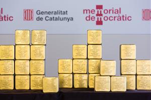 El Memorial Democràtic instal·larà un centenar de peces Stolpersteine a diferents municipis de Catalunya