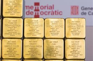 El Memorial Democràtic instal·larà un centenar de peces Stolpersteine a diferents municipis de Catalunya