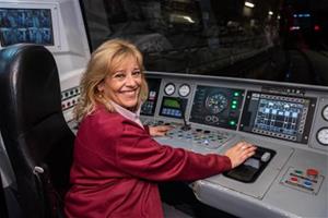 El Museu del Ferrocarril de Vilanova acull la primera trobada de dones professionals del ferrocarril. EIX