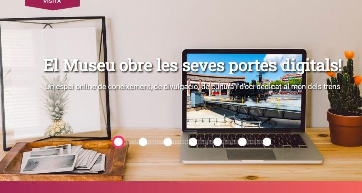 El Museu del Ferrocarril de Vilanova obre les seves portes digitals per fer front al confinament. EIX