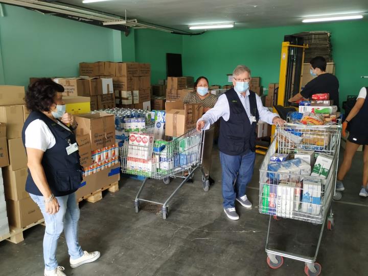 El recapte d’aliments bàsics de Sant Pere de Ribes suma 8.020 kilograms en dos dies. Ajt Sant Pere de Ribes