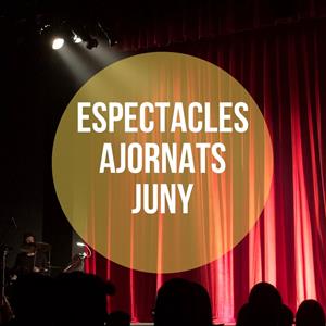 El Teatre Cal Bolet i l’Auditori de Vilafranca ajornen la programació de juny. EIX