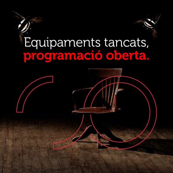 El Teatre Cal Bolet i l’Auditori de Vilafranca enceten la iniciativa 'Equipaments tancats, programació oberta'. EIX