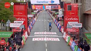 El vilanoví Marc Soler guanya la segona etapa de la Vuelta España . La Vuelta