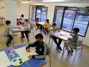 Els Centres Oberts de Vilanova funcionen amb normalitat aquest curs, adaptant-se a les mesures anti-Covid. Ajuntament de Vilanova