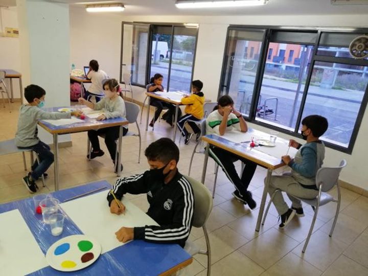 Els Centres Oberts de Vilanova funcionen amb normalitat aquest curs, adaptant-se a les mesures anti-Covid. Ajuntament de Vilanova