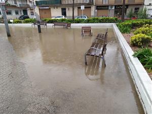 Els efectes del temporal a Sant Pere de Ribes