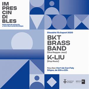 Els grups K-LIU i BKT Brass Band clouran aquest dissabte el cicle ‘Imprescindibles’ a l’Hort de Can Falç. EIX