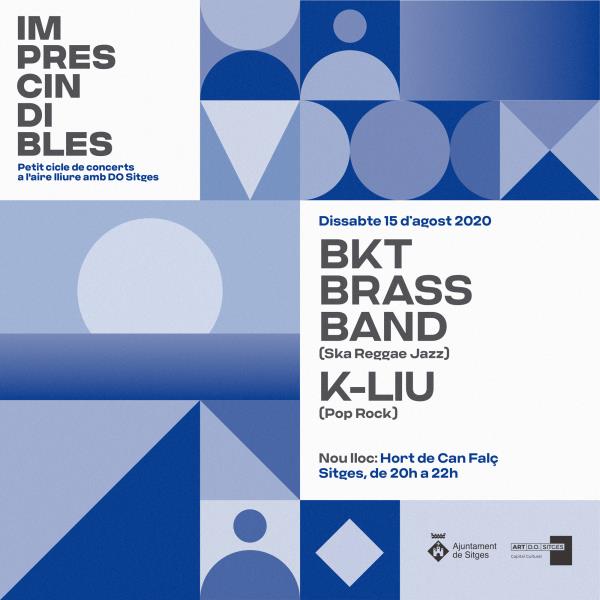 Els grups K-LIU i BKT Brass Band clouran aquest dissabte el cicle ‘Imprescindibles’ a l’Hort de Can Falç. EIX