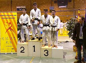 Els judoques de l'escola de Judo Olèrdola