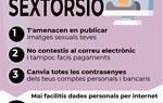 Els Mossos d'Esquadra alerten d'una activa modalitat d'extorsió sexual a les xarxes socials. EIX