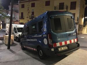 Els Mossos d’Esquadra amplien la seva presència als carrers de Calafell després dels últims robatoris. Ajuntament de Calafell