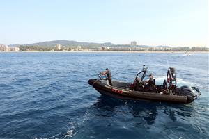 Els Mossos d'Esquadra comencen a patrullar al mar i preveuen que la Policia Marítima estigui desplegada l'estiu que ve