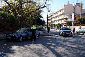 Els Mossos d'Esquadra i la Policia Local del Vendrell fan controls per vetllar pel compliment del confinament perimetral