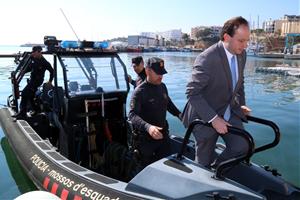 Els Mossos faran a partir del juliol les funcions de policia ordinària i integral en tot l'àmbit marítim català