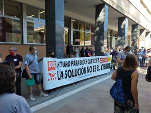 Els treballadors de Bosch es manifesten a Vilafranca per demostrar que 