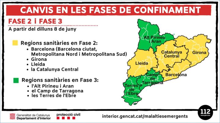 Es recupera la mobilitat entre l'Alt Penedès, el Garraf, Barcelona i l'àrea metropolitana, segons Protecció Civil. EIX