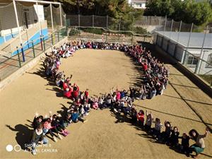 Es reprenen les obres de l’escola Agnès de Sitges. Escola Agnès