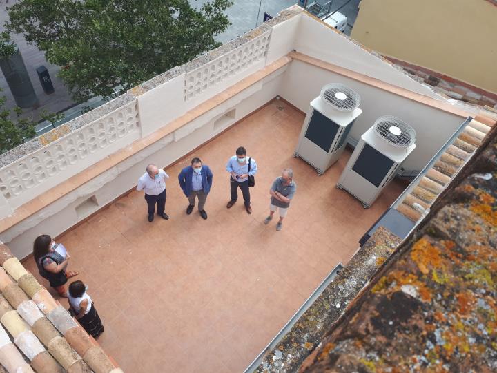 Finalitza la rehabilitació de la Casa Feliu de Vilafranca amb 8 habitatges socials destinats a gent gran. Ajuntament de Vilafranca