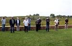 Foto de família amb els presidents de totes les DO catalanes a la Finca Can Feixes. 17 de setembre de 202. ACN