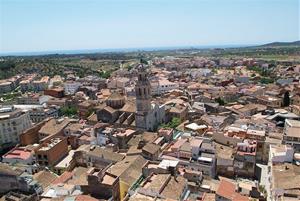 Imatge aèria del Vendrell. Eix