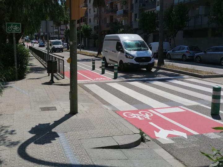 Imatges de la ronda Ibèrica de Vilanova. Ajuntament de Vilanova