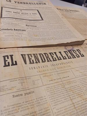 La Biblioteca Terra Baixa incorpora la col·lecció “Hemeroteca Històrica Vendrellenca” a la Biblioteca Digital . EIX