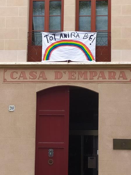 La Casa d'Empara de Vilanova i La Muntanyeta del Vendrell ja són residències sense casos de covid-19. Casa d'Empara de Vilanova