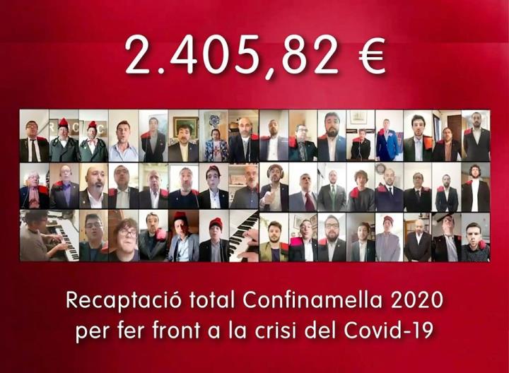 La Confinamella de les Caramelles d’El Retiro recapta 2.405,82 euros. EIX