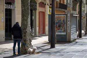 La crisi del coronavirus ja ha deixat a l'atur temporal més de 547.000 catalans de més de 77.000 empreses. EIX