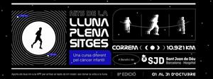 La cursa Nits de la Lluna Plena proposa el repte de sumar quilòmetres per donar una volta a la lluna. EIX