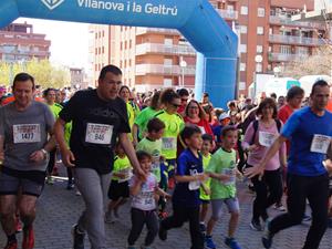 La Cursa Popular de Vilanova se celebrarà el diumenge 29 de març, amb una vintena de punts d'inscripció. Ajuntament de Vilanova