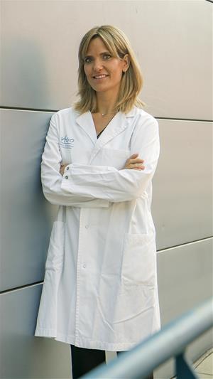 La doctora Cristina Suárez, investigadora del Grup de Tumors Genitourinaris del Vall d'Hebron Institut d'Oncologia (VHIO). VHIO