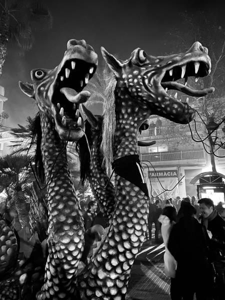 La fotografia “Sense foc no fem por”, de David Bueno, guanyadora del concurs Objectiu Sabre de Ribes. Ajt Sant Pere de Ribes