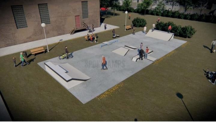 La Granada tindrà un nou skate park. EIX