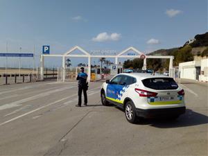 La policia de Sitges desplega un control especial a les masies del Parc del Garraf i als ports. Ajuntament de Sitges