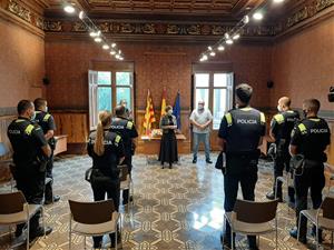 La policia local de Sant Pere de Ribes incorpora 7 nous agents