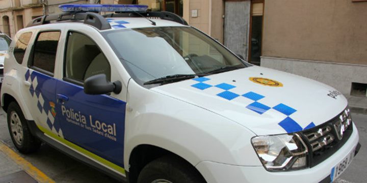 La Policia Local de Sant Sadurní deté una persona per robatori amb força. Ajt Sant Sadurní d'Anoia