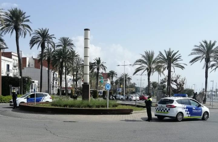 La policia local de Vilanova posa 150 denúncies administratives en la primera setmana de confinament. Policia local de Vilanova