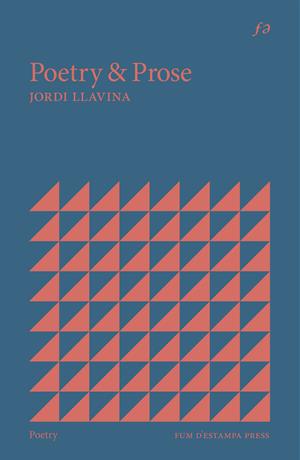 La portada de 'Poetry and Prose' de Jordi Llavina, de l'editorial Fum d'Estampa Press. ACN