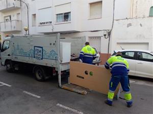 La recollida de mobles i trastos vells de Sitges es pot sol·licitar telemàticament. Ajuntament de Sitges