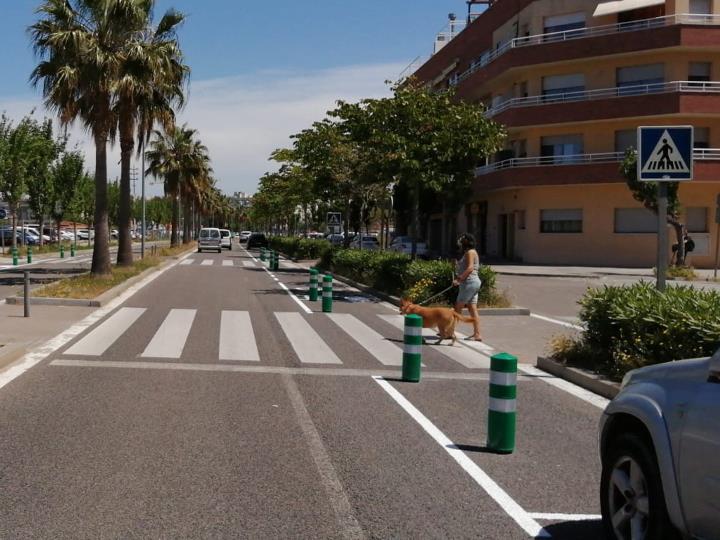 La ronda Ibèrica de Vilanova continuarà amb un sol carril per sentit de circulació. Ajuntament de Vilanova