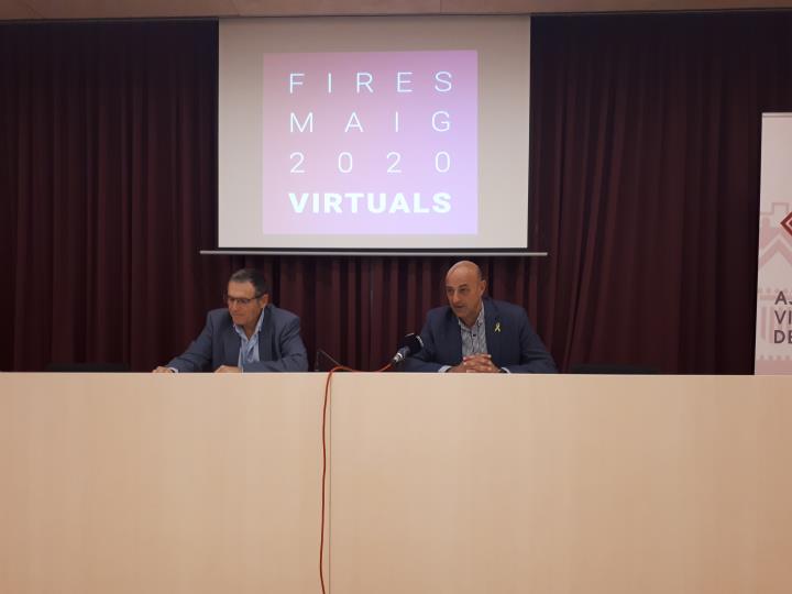 La versió virtual de les Fires de Maig de Vilafranca continuarà en properes edicions del certamen. Ajuntament de Vilafranca
